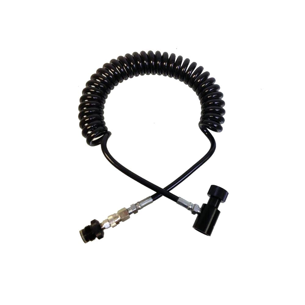 ALEKO Paintball Co2 Air Heavy Duty Coiled Remote Line System High Pressure Hose 