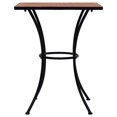 thumbnail image 3 of vidaXL 3 Piece Mosaic Bistro Set Ceramic Tile Terracotta, 3 of 5