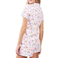 thumbnail image 5 of Set de pijama Zelbuck, pantalones cortos de playa Y2K Preppy Monkey para mujer, 5 of 5