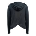 thumbnail image 2 of Sudadera Danskin Now Talla G Sustentable Cerrada con Capucha Lisa Negra, 2 of 4