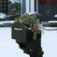 thumbnail image 2 of Northlight 36" Pre-lit Decorated Artificial Pine Christmas Mailbox Swag, 2 of 4