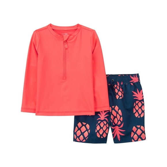 Set de traje de baño con baúl y corbatas Simple Joys de Carter's