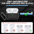 thumbnail image 3 of Funda para Apple AirPods Pro de segunda y primera generación con llavero BRG, 3 of 9