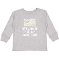 thumbnail image 3 of Inktastic My Dad is a Dispatcher Emergency Services Boys or Girls Long Sleeve Toddler T-Shirt, 3 of 5