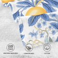 thumbnail image 4 of Lemons and Blue Leaves 2 PCs Cotton Hand Towels Absorbent Face Towel Soft Breathable Towel Set for Bathroom Kitchen Hotel Gym Decoration, 4 of 8