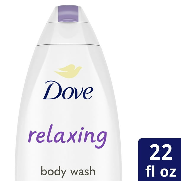Dove Relaxing Body Wash Lavender Oil and Chamomile Cleanser That