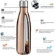 thumbnail image 3 of Botellas de agua con aislamiento de acero inoxidable de 17 oz reutilizables con forma de cola para deportes acuáticos, 3 of 5