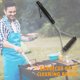 thumbnail image 4 of Cepillo De Limpieza Cepillo para parrilla Cerdas de alambre de acero inoxidable Cepillos triangulares Kit para barbacoa Limpiador Ndcxsfigh Libre de BPA, 4 of 8