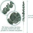 thumbnail image 2 of 12pcs Eucalyptus Stems 18" Tall Artificial Eucalyptus Leaves Greenery Decor Faux Eucalyptus Real Touch for Wedding Bouquet Centerpiece Home Decor, 2 of 4