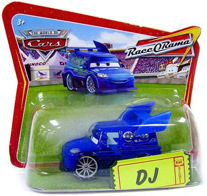 Disney Pixar Cars Talking Toys - DJ & Lightning McQueen Track