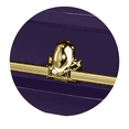 thumbnail image 5 of Titan Casket Orion Series Purple & Gold Steel Caskets, Handcrafted, 5 of 5