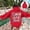 Red, variant on Womens Hoodies Sweatshirts Featuring Cozy Autumn/Winter Print Design Hoodie for Women Blue S