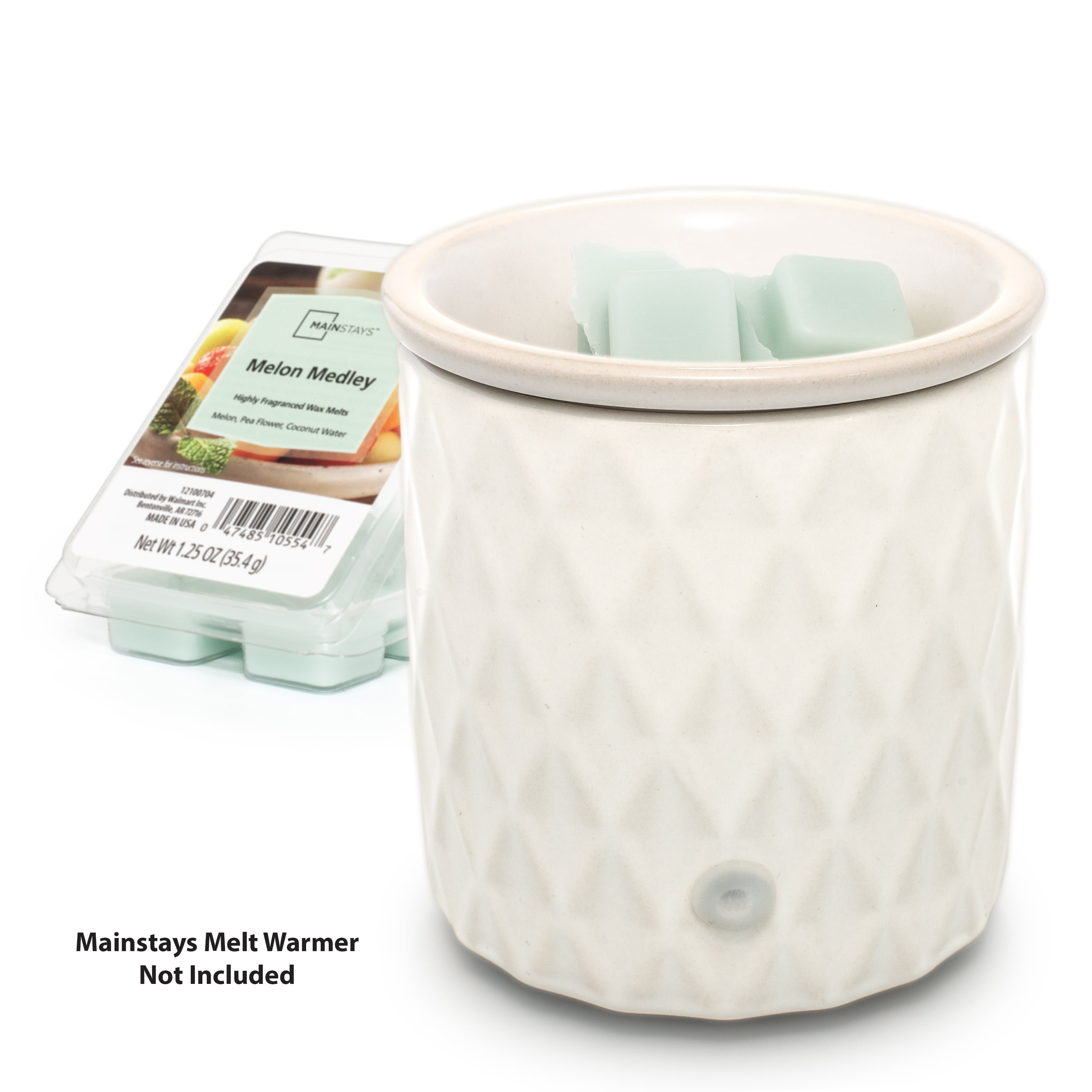 Mainstays Melon Medley Scented 6 Cube Wax Melt, 1.25 oz
