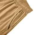 thumbnail image 5 of Men's Sports Leisure Cargo Shorts Lightweight Stretch Athletic Shorts for Hiking Jogger Gym Beach, 5 of 6