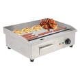 thumbnail image 6 of 22" 3000W Commercial Electric Countertop Griddle Flat Top Grill Hot Plate BBQ, 6 of 26