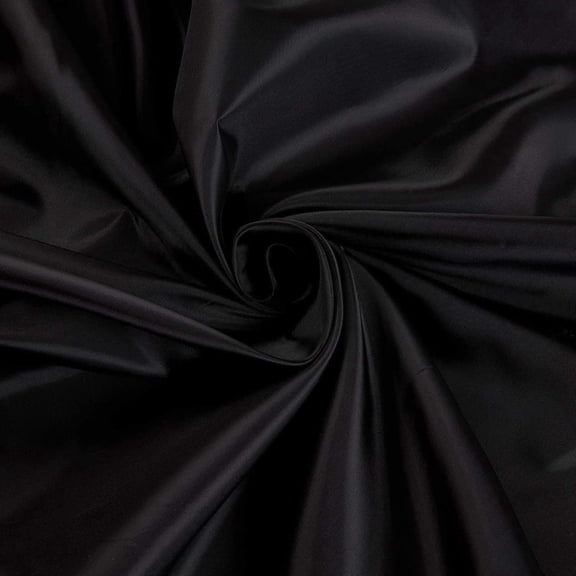 Polyester Lining-Black,