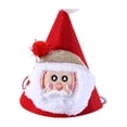 thumbnail image 1 of Sombrero De Cumpleaños Para Gatos Y Perros, Sombrero Con Bola Estéreo, Sombrero De Peluche, Muñeco De Dibujos Animados, Sombrero Navideño, Tocado, 1 of 4