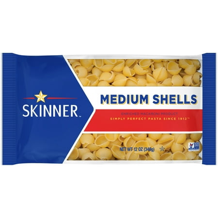 Skinner Medium Shells, 12-Ounce Bag