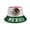 Green, variant on ELFINDEA Mexico Reversible Bucket Hat Double Sided Fisherman Hat Sun Protection Travel Hat for Men Women Summer
