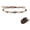 Style J, variant on Cowboy Hat Bands for Men Women, Leather Hatbands Belt for Cowboy//Fedora/Cowgirl Hats