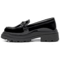 thumbnail image 3 of Zapato Escolar Karsten Plataforma Herraje Casual Negro 26, 3 of 3