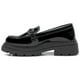 thumbnail image 3 of Zapato Escolar Karsten para Niña con Plataforma Casual Charol Negro 25, 3 of 3