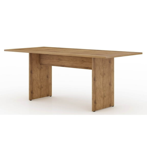 NoMad 67.91 Rustic Country Dining Table in Nature