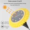 thumbnail image 3 of Lámpara De Suelo De Flores Alimentada Por Energía Solar 8 Led 600Mah Iluminación Suave Ip65 Impermeable Paisaje Farola Para Jardín Césped Pasarela 4 Uds Scienceny HA026356-02, 3 of 7