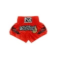 thumbnail image 3 of iiniim Kids Boys Shorts Boxer Bottoms Kickboxing Trunks Trainning Activewear A Red S, 3 of 5