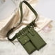 thumbnail image 2 of Riñonera cruzada para teléfono, bolso de diseño, bolsillo de cadera de lujo Verde, 2 of 9