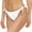 White, variant on Women's Classic Bikini Swim Bottom Women Bikini Swim Pants Shorts Bottom Swimsuit Swimwear Bathing Red XL