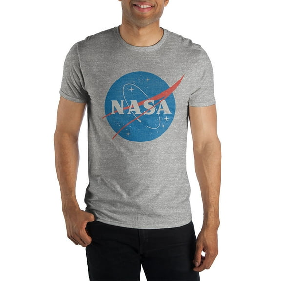 Men's NASA Globe Logo Shirt-3XL