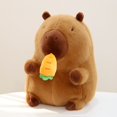 thumbnail image 1 of Poupée Capybara Véritable Poupée Jouet en Peluche Oreiller Cadeau d'Anniversaire Célébrité Internet Ragdoll DMH, 1 of 7
