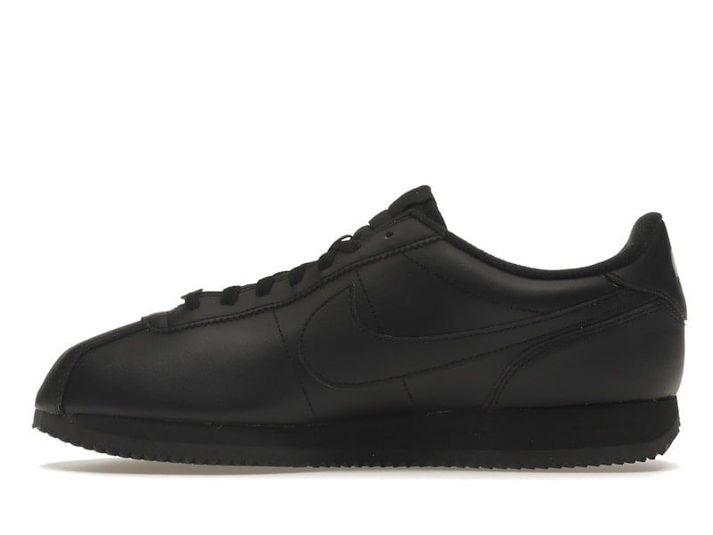 Nike Men's Cortez Basic Leather Triple Black Shoes, from StockX