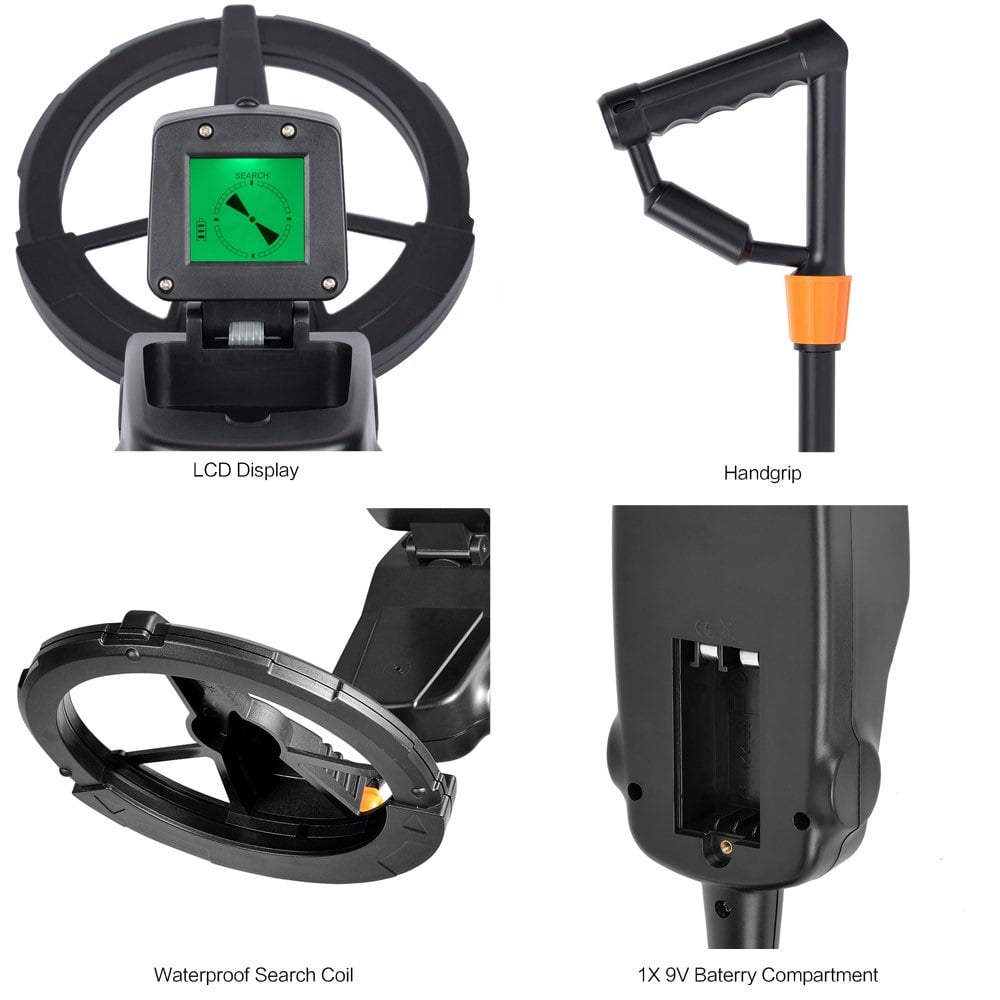 Metal Detector MD-1008A Advanced Kid's Gold Finder Treasure Hunter Pro Detector