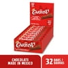 Carlos V Milk Chocolate Style Full-Size Mexican Candy Bar – 32 Count 1.27 lb.
