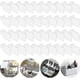 thumbnail image 1 of Refrigerator partitions, 40 pcs refrigerator side door storage compartments, transparent plastic dividers for kitchen, refrigerator and household item, 1 of 5
