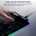 thumbnail image 4 of Extended RGB Gaming  Pad, Extra Large Gaming  Mat for Gamer, Waterproof Office Desktop Mat with 10 Lighting Mode, for PC Computer RGB Keyboard  - 31.5'' x 15" x 4mm(), 4 of 9