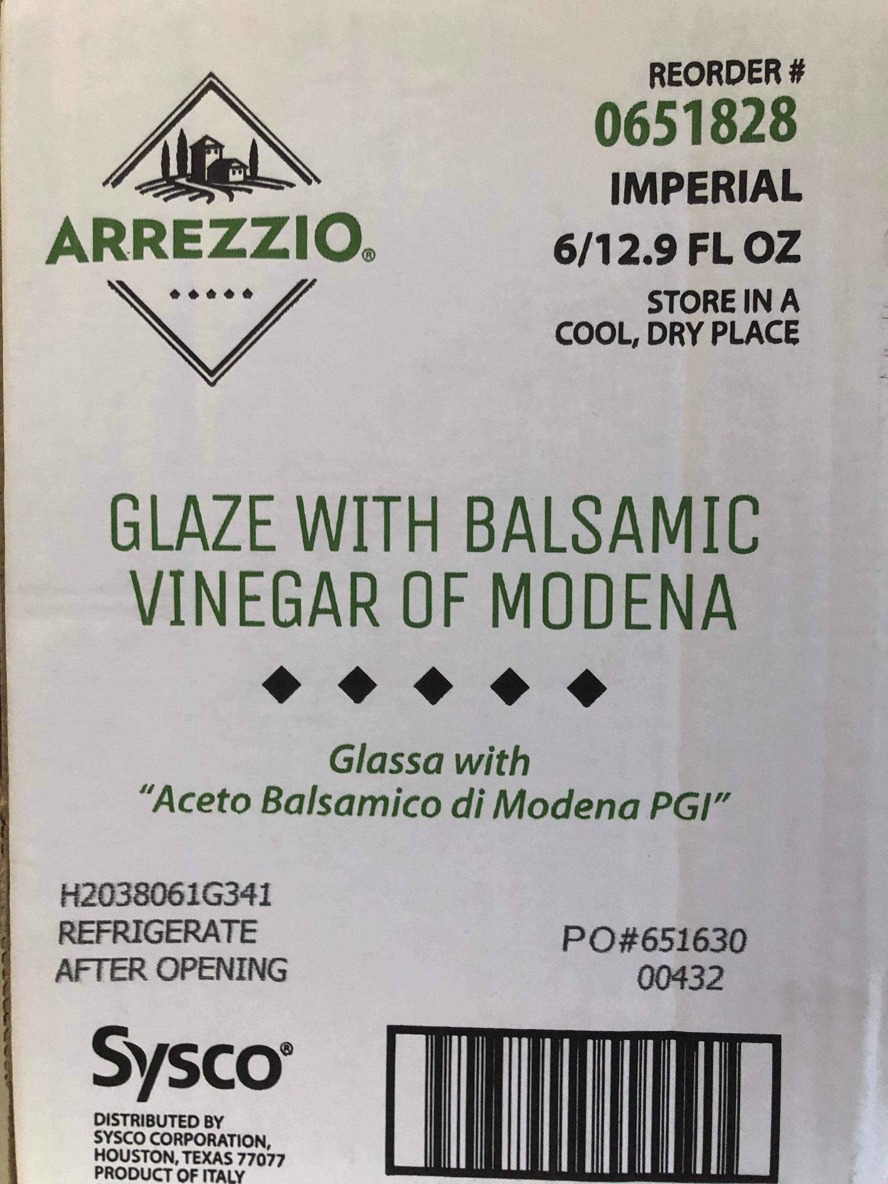 Arrezzio Balsamic Glaze, 12.9 oz (Case Pack of 6)
