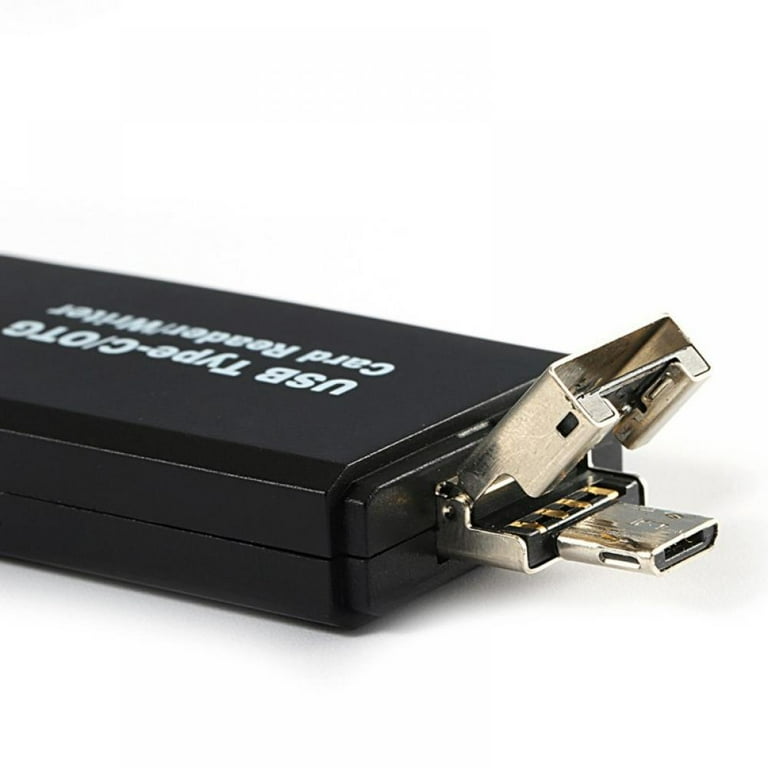 USB SD Card Reader, TSV Micro USB 2.0 OTG Adapter Memory Card