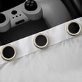thumbnail image 4 of Homewish Teens Colorful Gamepad Blackout Curtains Set of 2 (52x84 Each),Stripe Lines Window Curtains,Gray Black Curtains and Drapes For Boys Kids,Luxury Bedroom Decor, 4 of 6