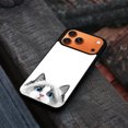 thumbnail image 4 of WIRESTER Shockproof Soft Rubber Cover Case for Apple iPhone 17 Pro Max 6.9" 2025, Animal White Silver Point Ragdoll Cat, 4 of 5