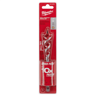 Milwaukee Tool SPEED FEED Wood Bit 7/8" x 6"