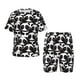 thumbnail image 1 of Balery Panda Conjunto de Pijama Infantil de Manga Corta con Estampado – Ropa de Dormir de Algodón Suave-Small, 1 of 5
