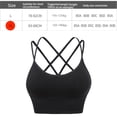 thumbnail image 2 of Sujetador Bralette Retro Invisibles Comfort Sin Costuras Inalámbrico Y Correa Flaca para Mujer, 2 of 5