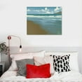thumbnail image 5 of MLJA 107 Bible Verse Inspirational Wall Art - Christian Religious Decor on Abstract Watercolor Landscape Scenes. ‘He Stilled the Storm to a Whisper, of the Sea Were Hushed.’, 5 of 5