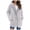 Gray, variant on Womens Fall Fashion 2022 Cardigan Fuzzy Hooded Cardigan Long Sleeve Soft Chunky Knit Sweater Open Front Cardigan Outwear Sale Items Clearance Prime Cheap