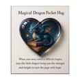 thumbnail image 2 of Dragon Pocket Token Magical Creature Encouragement Card Small Keepsake Gift for Friends Family Token of Wisdom Resilience Friendship Good Luck Charm Inspirational Gift Collectible Card, 2 of 5