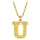 thumbnail image 2 of Collar para mujer, joyería para mujer, joyería de moda para mujer, regalo para mujer, 26 letras en inglés, cadena con nombre, collares colgantes, joyería para mujer, 2 of 4