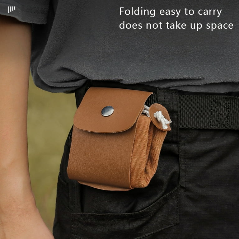Foraging Bag Mushroom Foraging Bag Waxed Canvas Tinder Waterproof